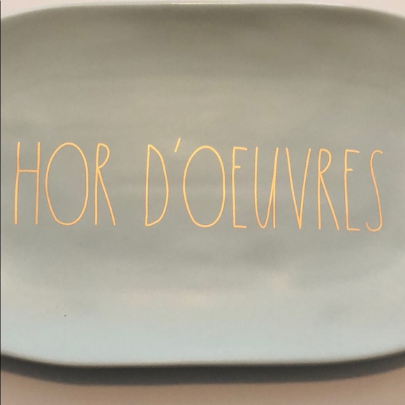 Rae Dunn HOR D’OEUVRES platter - Picture 2 of 4